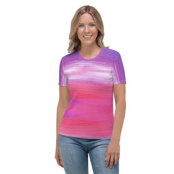 U4 T-shirt donna Abstract Painting