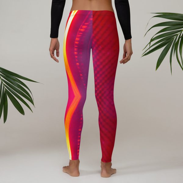 U08 Leggings Red Glow - Image 6