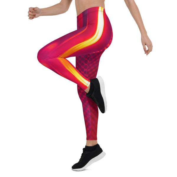 U08 Leggings Red Glow - Image 5