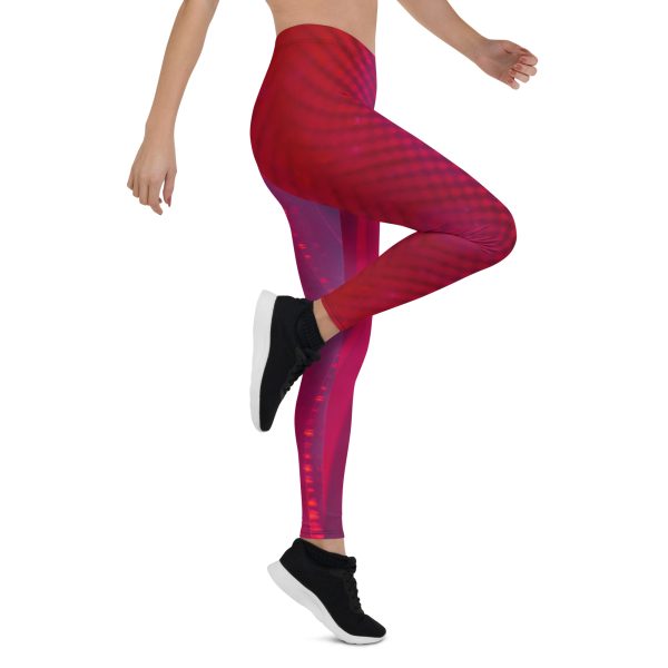 U08 Leggings Red Glow - Image 4