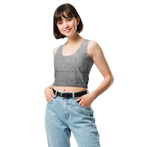 B10 Crop top Woman Silhouette - Image 8