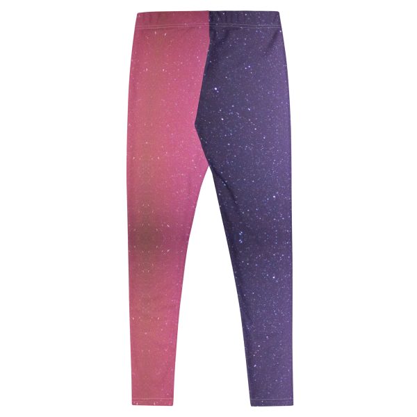 U09 Leggings Purple Galaxy - Image 2