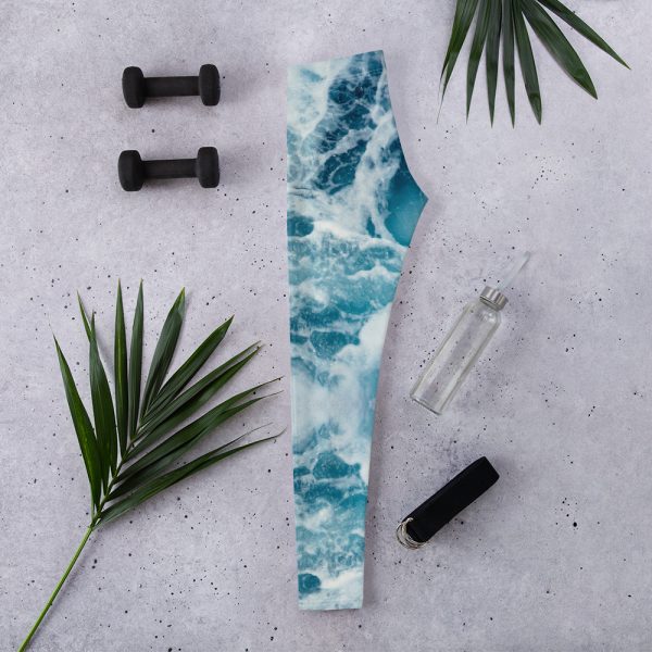 T85 Leggings Ocean Waves - Image 6