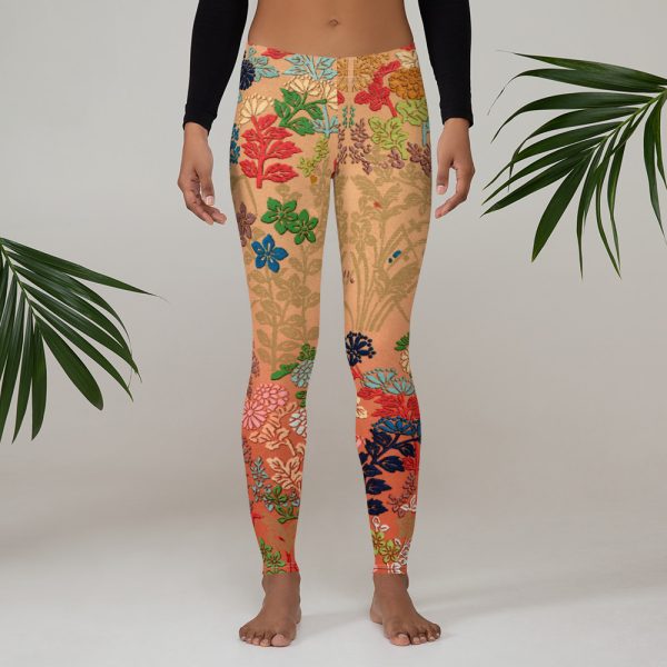 B04 Leggings Japanese Flower - Image 5