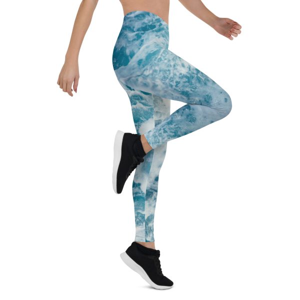 T85 Leggings Ocean Waves - Image 2