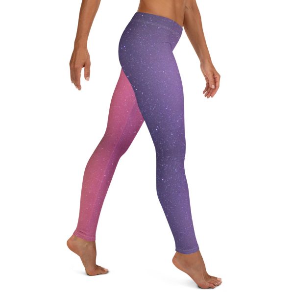 U09 Leggings Purple Galaxy - Image 11