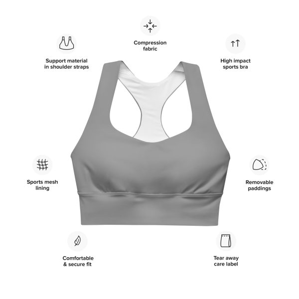 U03 Longline Sports Bra C4 - Image 10